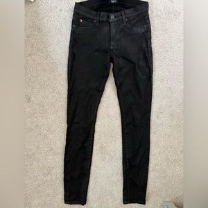 Hudson coated Krista Super Skinny jeans 28